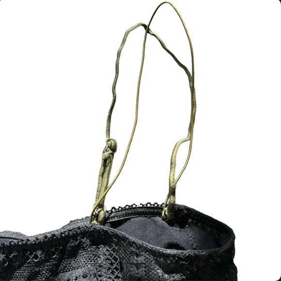 NWT 2 for 1! Free people top with navy green straps plus an extra bonus top! - Picture 3 of 9